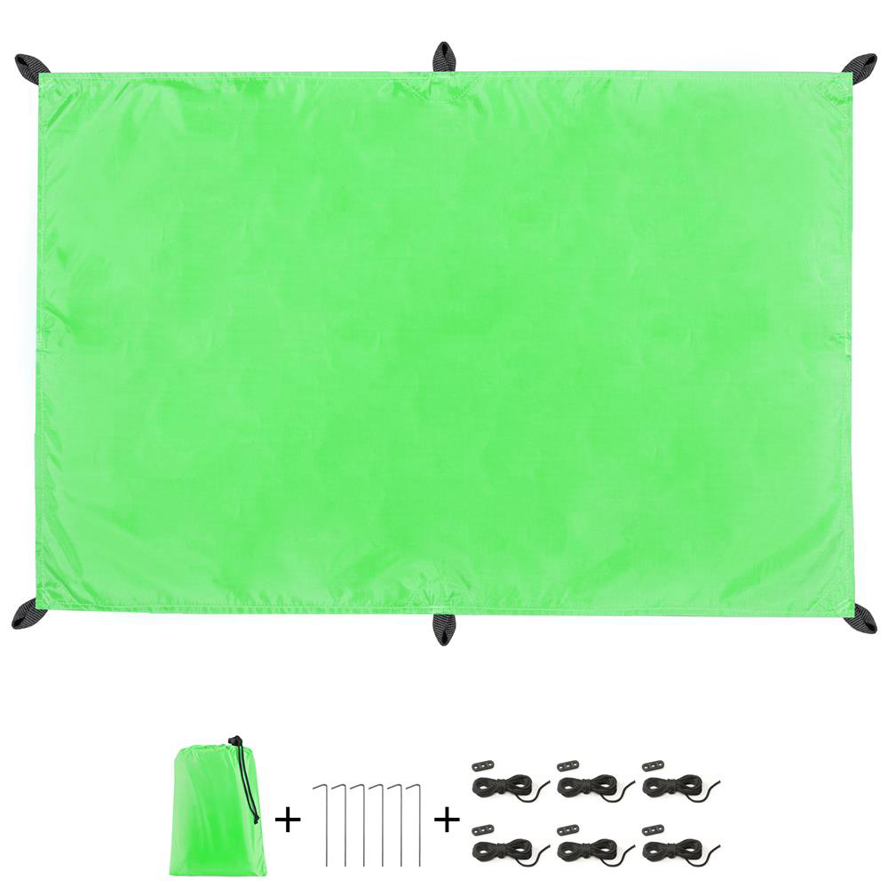 Tarp rechthoek 3x4m groen