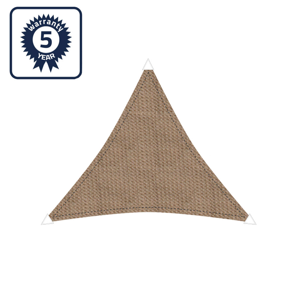 Zonnedoek 4x4x4m 320gr taupe