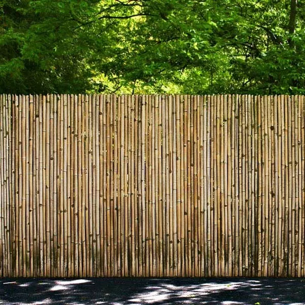 heuvel dood gaan eeuwig Natuurlijke Bamboemat tuinschutting | Schaduwdoekkeuze.nl