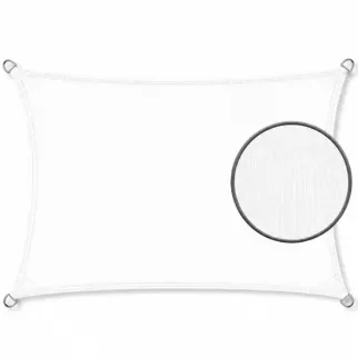Schaduwdoek 2,5x3m 190gr wit