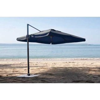 zweefparasol 3x3m sfeer antraciet