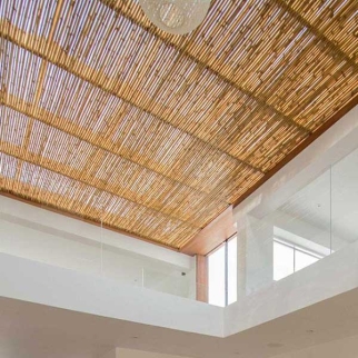 bamboe dak zonwering