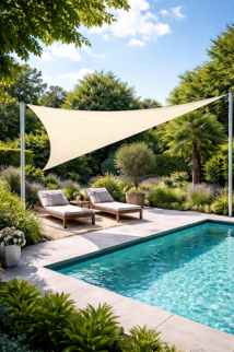 Zonnezeil 2,5x2,5x3,5m 160 gr 90° Crème Waterdicht