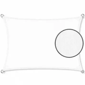 Schaduwdoek 2,5x3m 190gr wit