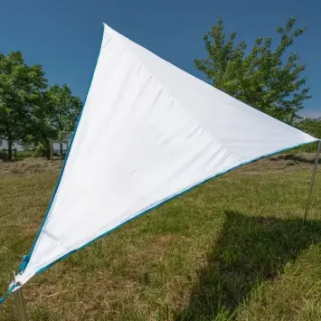 bent tarp schaduwdoek ritsbaar nieuw zeeland wit