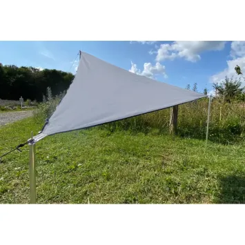 bent schaduwdoek zipshade scandinavian drizzle