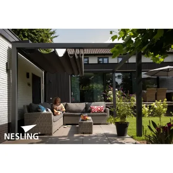 nesling vrijstaande aluminium pergola 319x419cm