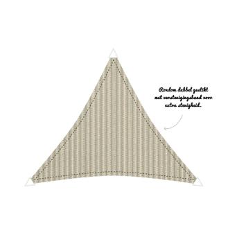 Zonnedoek 2,5x2,5x2,5m 240gr Sahara Sand
