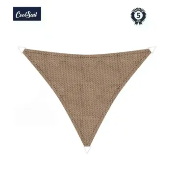 Zonnedoek 2,5x2,5x2,5m 340gr Taupe