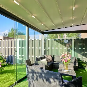 aluminium vouwdak veranda