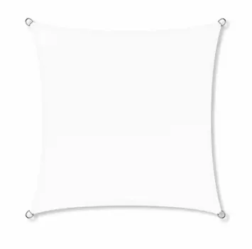 Zonnedoek 3x3m 200gr wit