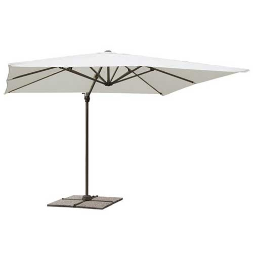 zweefparasol 3x4m ecru