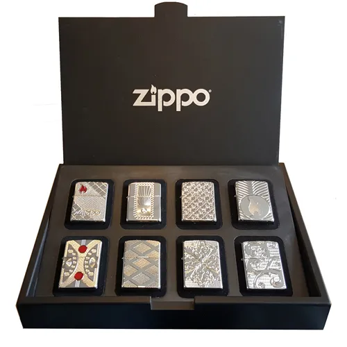 Zippo Armor Case Set van 8 Stuks Limited Edition | BlitZz