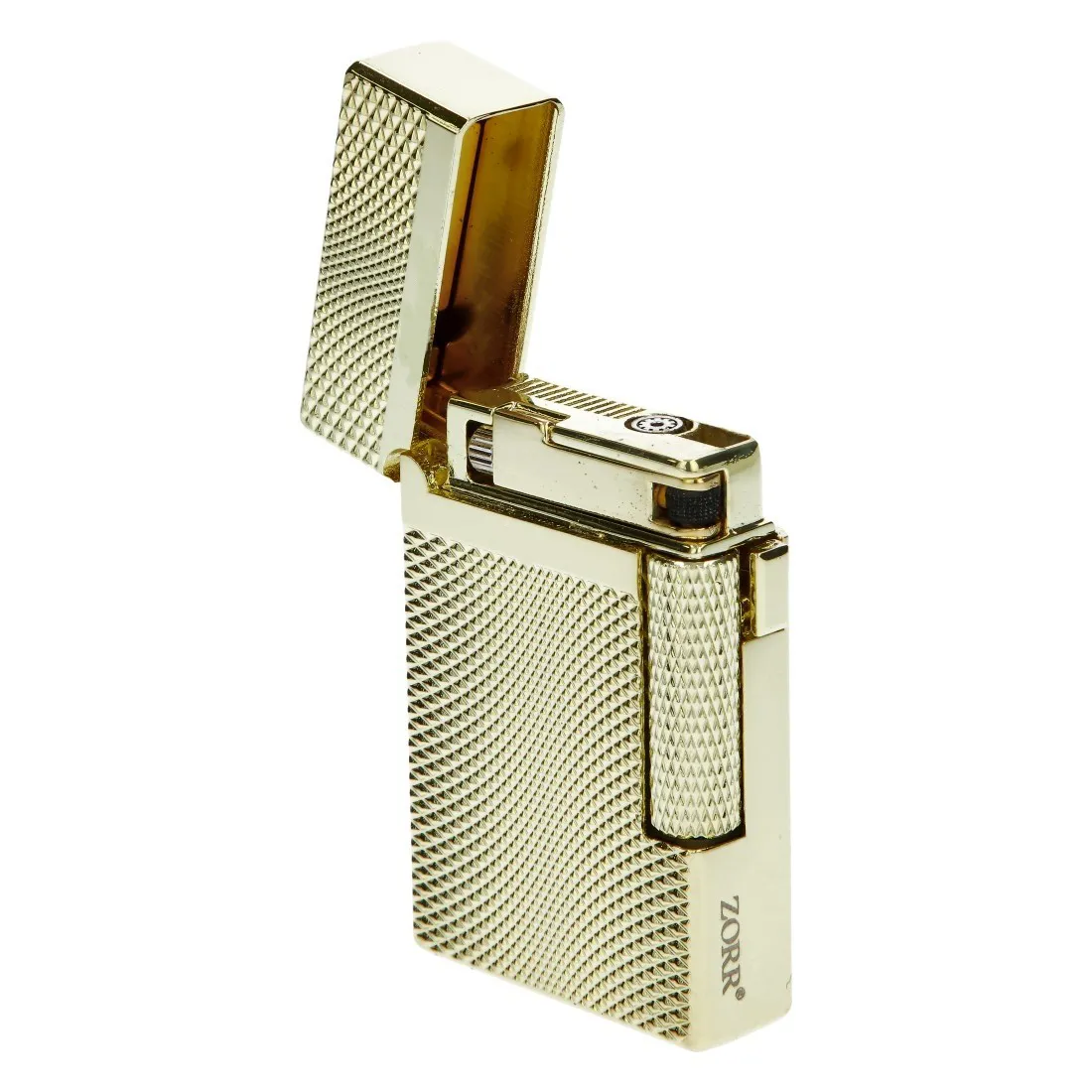 Colibri Julius Twin-flame vuursteen aansteker zwart