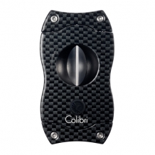 Colibri sigarenknipper V-Cut Carbon Fiber Black