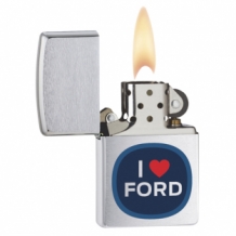 Zippo I Love Ford Chroom Zippo I Love Ford Chroom