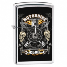 Zippo Vintage Motorbike Poster