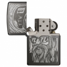 Zippo Beard Biker Gray Dusk Zippo Beard Biker Gray Dusk