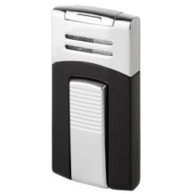 Caseti aansteker Jetflame Flower Chrome Black