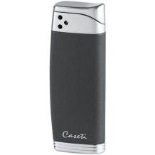 Caseti Piezo aansteker dark grey matte - Chrome
