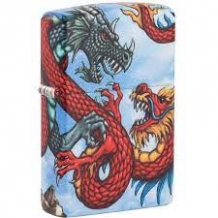 Zippo aansteker Dragon Fighting Front Zippo aansteker Dragon Fighting Front