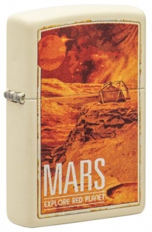Zippo aansteker Mars Explore Front Zippo aansteker Mars Explore Front