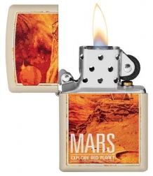 Zippo aansteker Mars Explore Open Zippo aansteker Mars Explore Open
