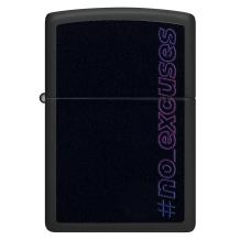 Zippo aansteker #noexcuses