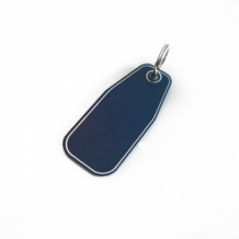 Label sleutelhanger graveren