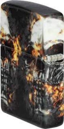 Zippo aansteker Smokey Skulls Design Zippo aansteker Smokey Skulls Design