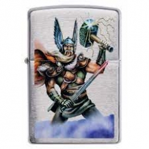 Zippo aansteker Thor Design Front Zippo aansteker Thor Design Front