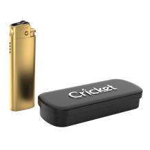Cricket vuursteen aansteker brushed gold