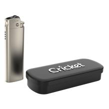 Cricket vuursteen aansteker brushed nickel