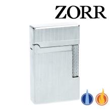 Zorr Puma vuursteenaansteker met dubbele vlam chroom lines