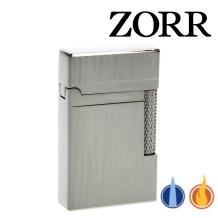 Zorr Puma vuursteenaansteker met dubbele vlam gunmetal lines