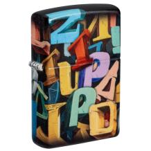 Zippo Abstract Design