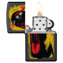 Zippo Abstract Mouth open Zippo Abstract Mouth open