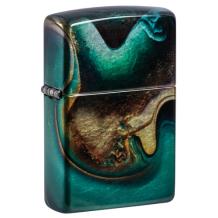 Zippo Blue Marble Design Zippo Blue Marble Design