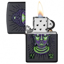 Zippo aansteker Buddha open Zippo aansteker Buddha open