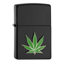Zippo Cannabis Leaf Design