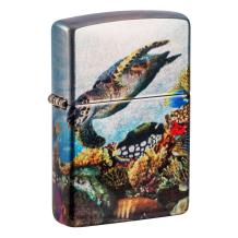 Zippo aansteker Deep Sea Premium Vooraanzicht Zippo aansteker Deep Sea Premium Vooraanzicht