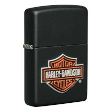 Zippo Harley Davidson schuinaanzicht