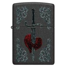 Zippo aansteker Heart Dagger Tattoo Design bestellen