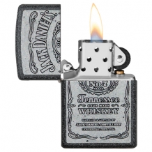 Zippo Jack Daniel\'s Iron Stone open Zippo Jack Daniel\'s Iron Stone open