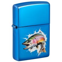 Zippo Jumping Fish Design