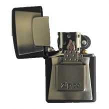 Zippo Lighter emblem Matte Black Zippo Lighter emblem Matte Black