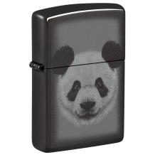 Zippo aansteker Panda Design Vooraanzicht Zippo aansteker Panda Design Vooraanzicht