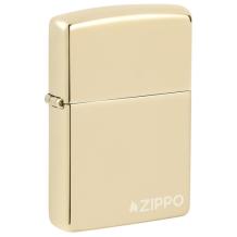 Zippo regular Champagne with logo Zippo regular Champagne with logo