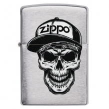 Zippo Skull in Cap Zippo Skull in Cap