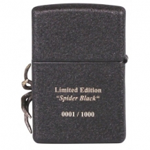 Zippo limited edition spider black